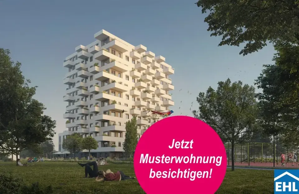 Erstbezug | 1 Zimmer | Wohnen zwischen Stadt und Wasser