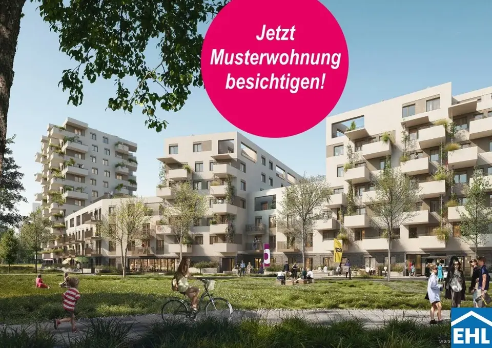 Kompakte Eleganz | 1-Zimmer-Erstbezug