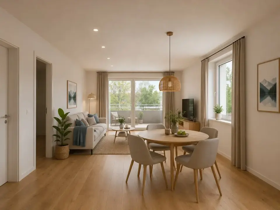 Geräumige 3 Zimmer Wohnung mit außergewöhnlicher Freifläche in Graz Andritz