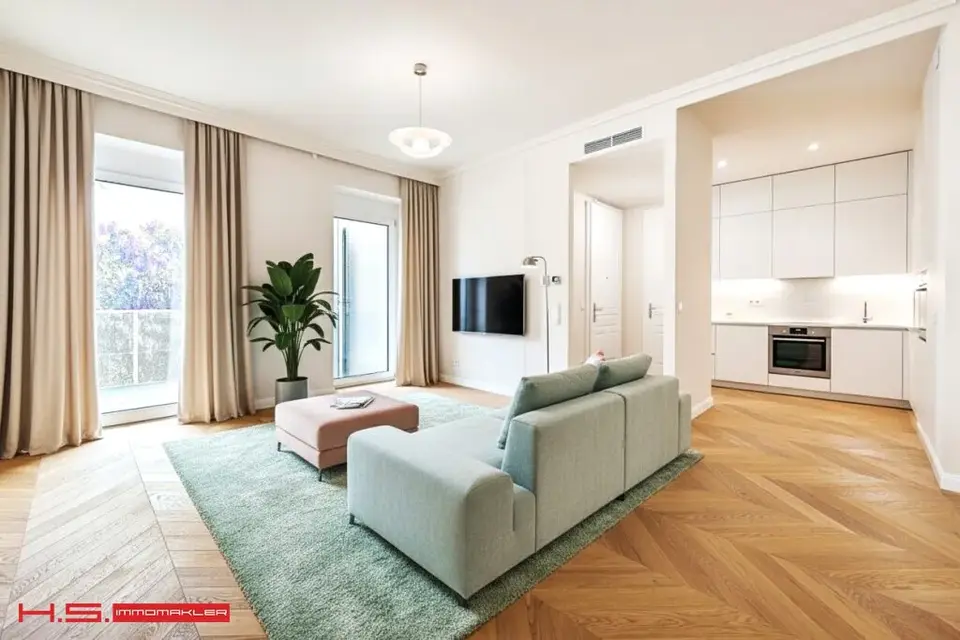 ERSTKLASSIGER STILERSTBEZUG - BALKON - GRÜNBLICK - EIN HIGH END STANDARD