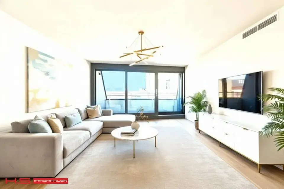 CITY HIGHLIGHT - DACHERSTBEZUG - LOGGIA - RENOVIERTESD STILJUWEL - EIN HIGH END PROJEKT mit MEHRWERT