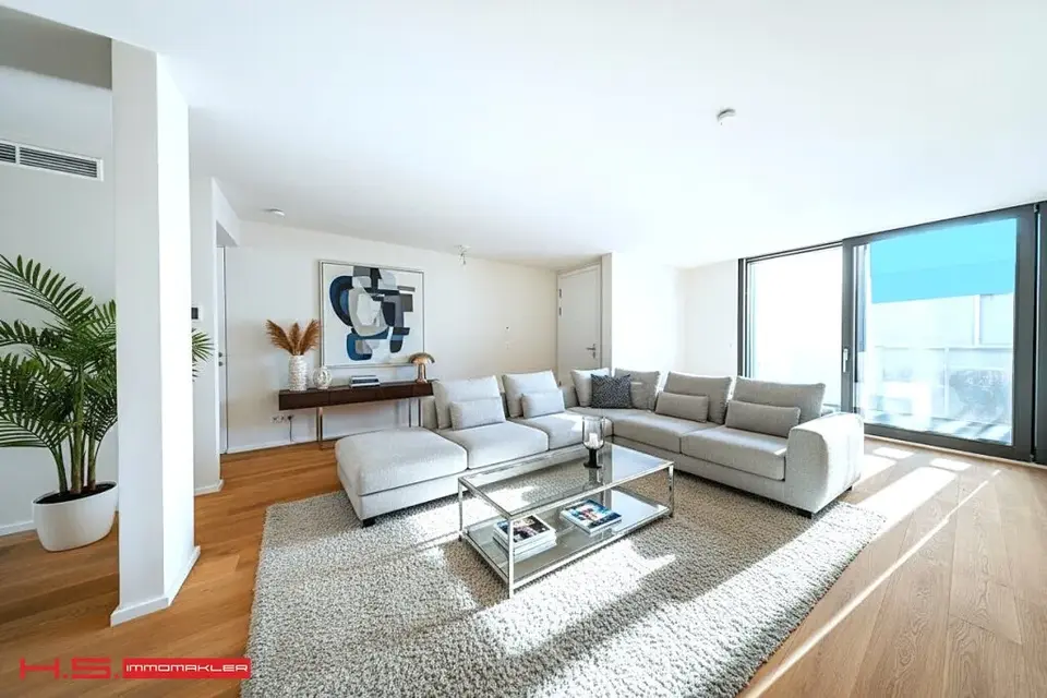 FAST 4. BEZ. - DACHERSTBEZUG mit BALKON - 2 ZIMMER - BJ 2025 - HIGH END IN PERFEKTION