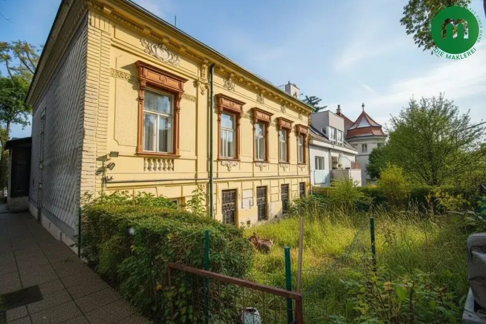 Altbauvilla aus der Jahrhundertwende auf einem ca. 1.770 m² Grundstück