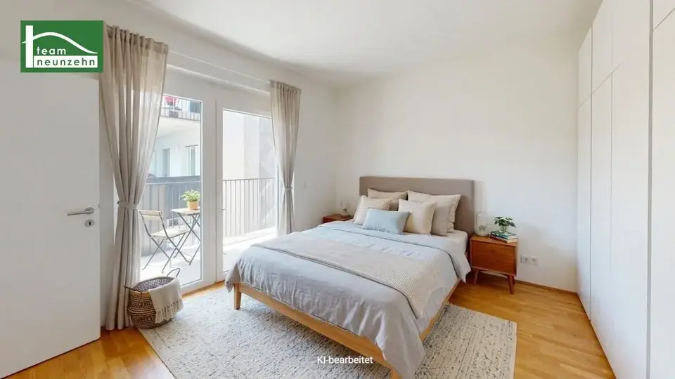 Idyllische 2-Zimmer-Wohnung in zentraler Lage - Wohnen im Brauquartier!
