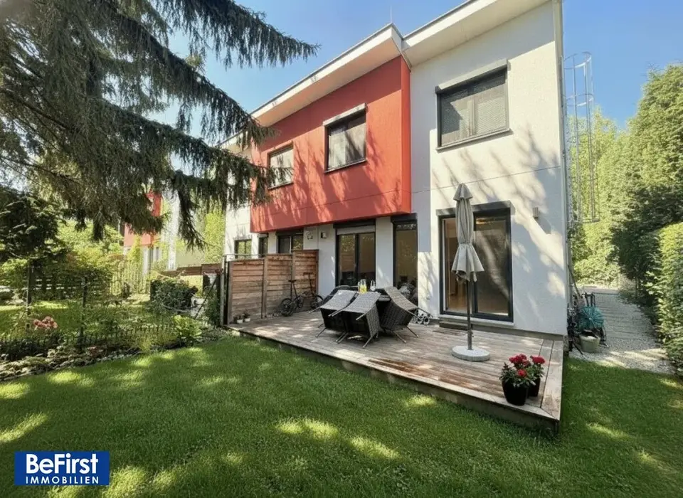 Wohnidyll: Doppelhaushälfte - 4 Zimmer, Eigengarten/Terrasse in Ruhelage nahe Alter/Neuer Donau