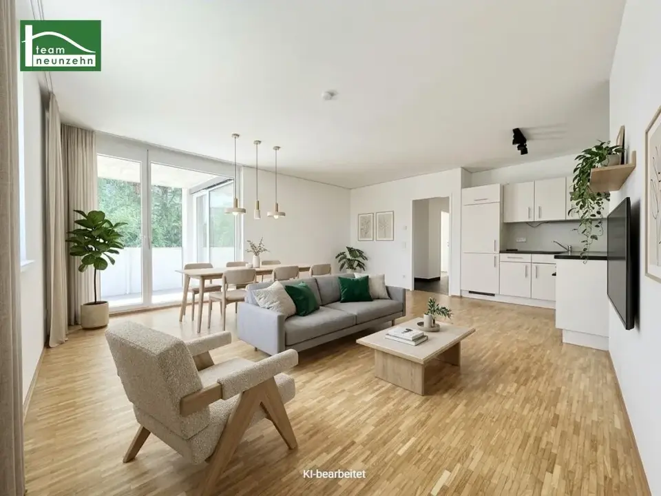 Wohnen am Oeverseepark - Erdgeschosswohnung mit Terrasse!