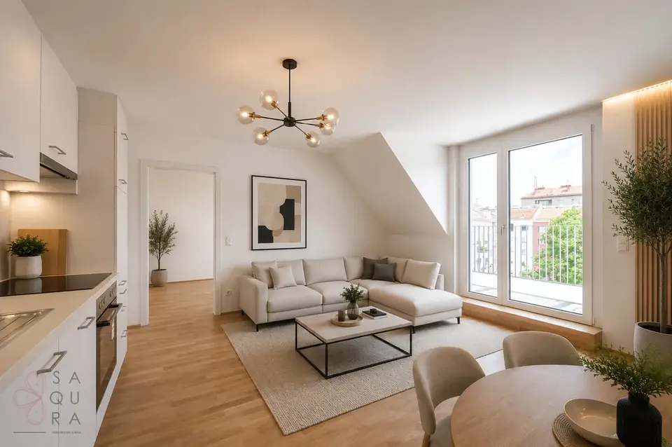 Premium-Neubau in Wien-Hernals - Bezugsfertige Mietwohnung mit Balkon & Einbauküche