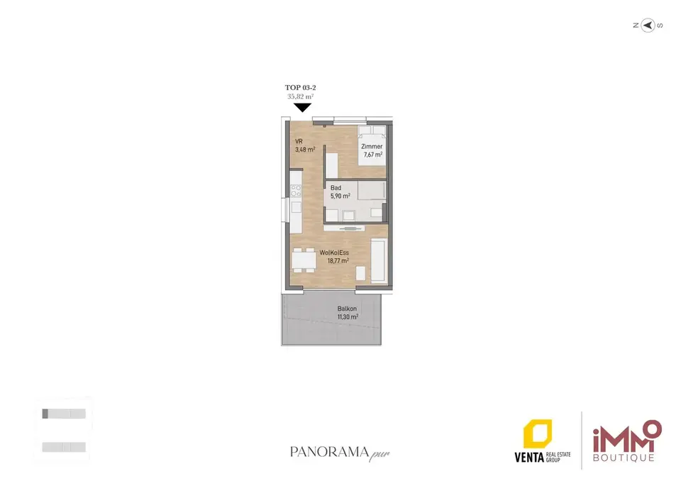 BAUSTARTAKTION! -8,5% Panorama Pur - Ihre Kapitalanlage mit Mehrwert!