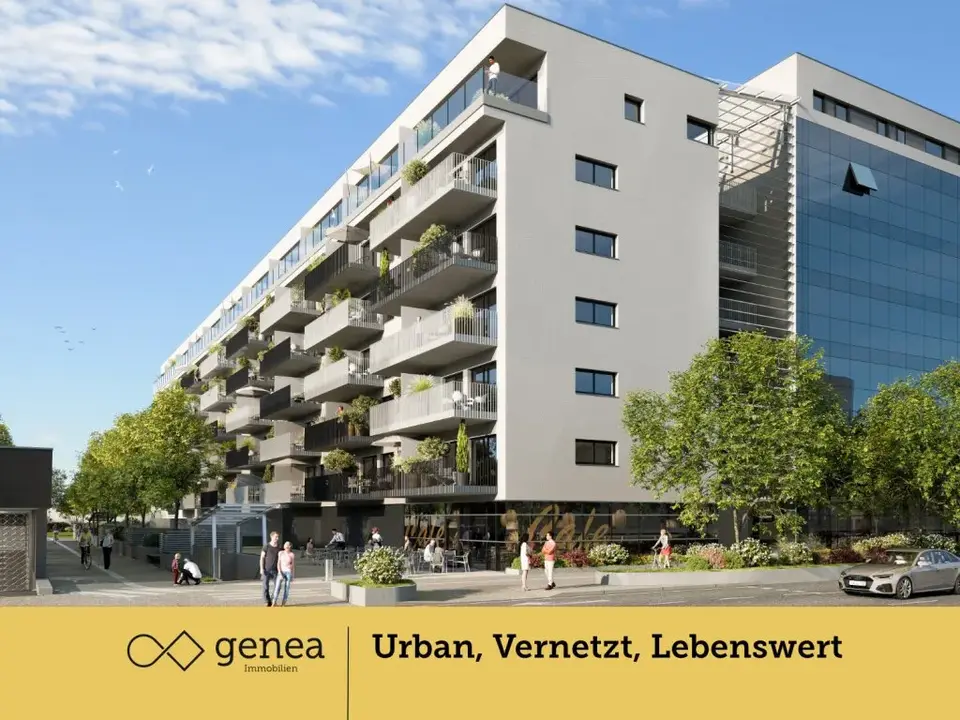Direkt an der Messe | Ihr urbaner Traum | MQG | ERSTBEZUG