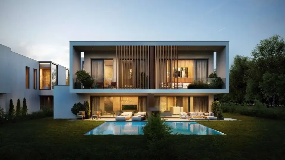 Exklusive Doppelhaushälfte "Urban Light" - TOP B-1 - 125,54 m² + 32,7 m² Nutzkeller - Baustart erfolgt