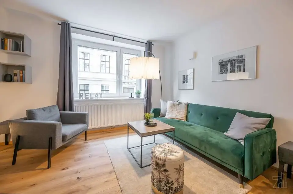 Elegantes Cityrefugium nahe Rudolfsplatz - komplett saniert & stilvoll möbliert