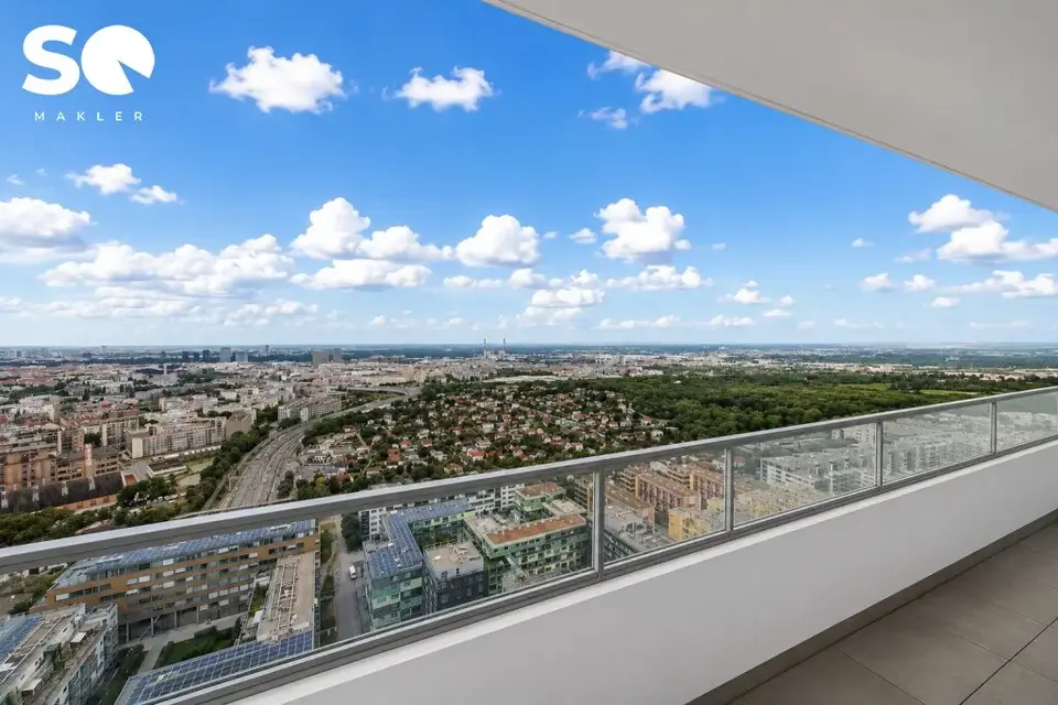 # SQ - HOCH33 - WOHNEN MIT WEITBLICK IM HÖCHSTGELEGENEN WOHNGEBÄUDE WIENS