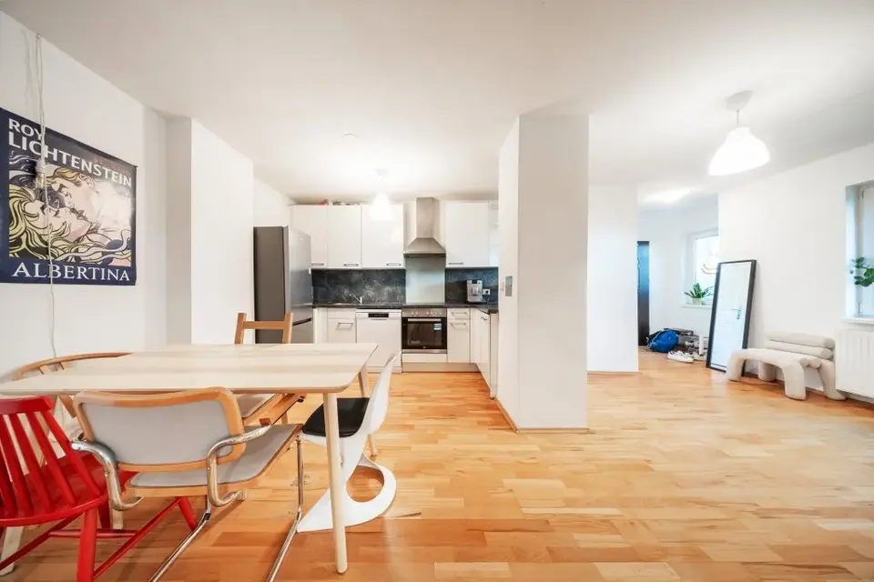 3-Zimmer-Erdgeschosswohnung mit direktem Gartenzugang - 250 m zum Bahnhof Meidling