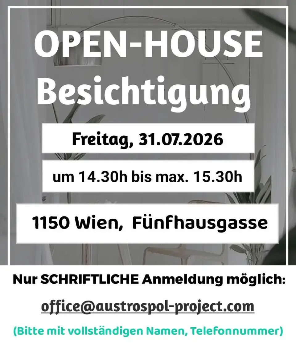 STUDENTEN-HIT! 3er oder 4er WG - ca. 100 m² - nur 5 Gehminuten zur U6 Gumpendorfer Straße!