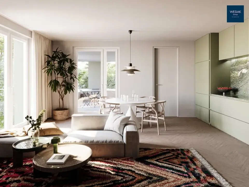 PROVISIONSFREI - Erstbezug in Geidorf - 3,5 Zimmer Wohnung mit Balkon